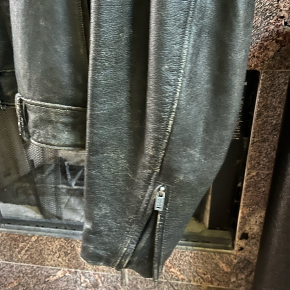 Vintage Harley-Davidson Black Riding Jacket - Picture 6 of 10